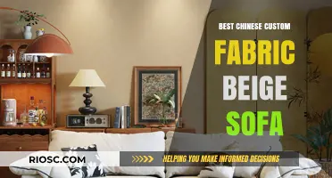 Elegant Comfort: Discover the Best Chinese Custom Fabric Beige Sofa for Your Home