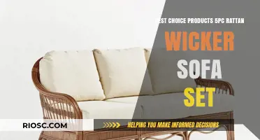 Luxurious Outdoor Living: Best Choice Products 5-Piece Rattan Wicker Sofa Set Review