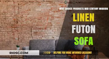 Mid-Century Modern Elegance: Why the Best Choice Products Linen Futon Sofa is a Stylish and Functional Addition to Any Home
