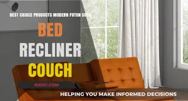 Modern Futon Sofa Bed Recliner Couch: A Versatile and Stylish Solution for Small Spaces