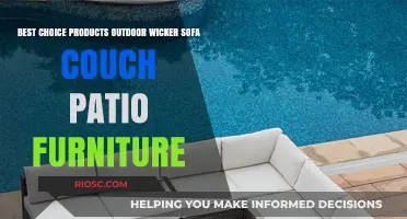 Elevate Your Outdoor Space: Best Choice Products Wicker Sofa Couch Patio Furniture Review