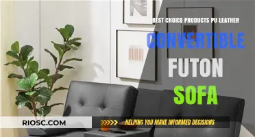 Elegant & Versatile: Best Choice Products PU Leather Convertible Futon Sofa Review