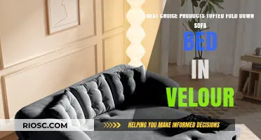 Luxurious Comfort Meets Versatility: Best Choice Products Tufted Fold Down Sofa Bed in Velour Review