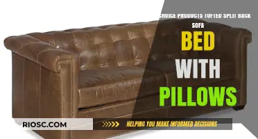 Elegant Comfort Meets Versatility: Best Choice Products Tufted Split Back Sofa Bed with Pillows Review