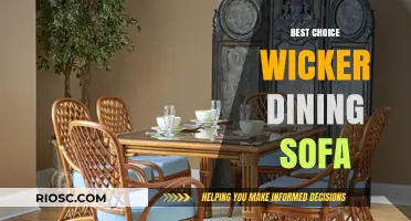 Elegant and Durable: Why the Best Choice Wicker Dining Sofa is Perfect for Your Outdoor Space