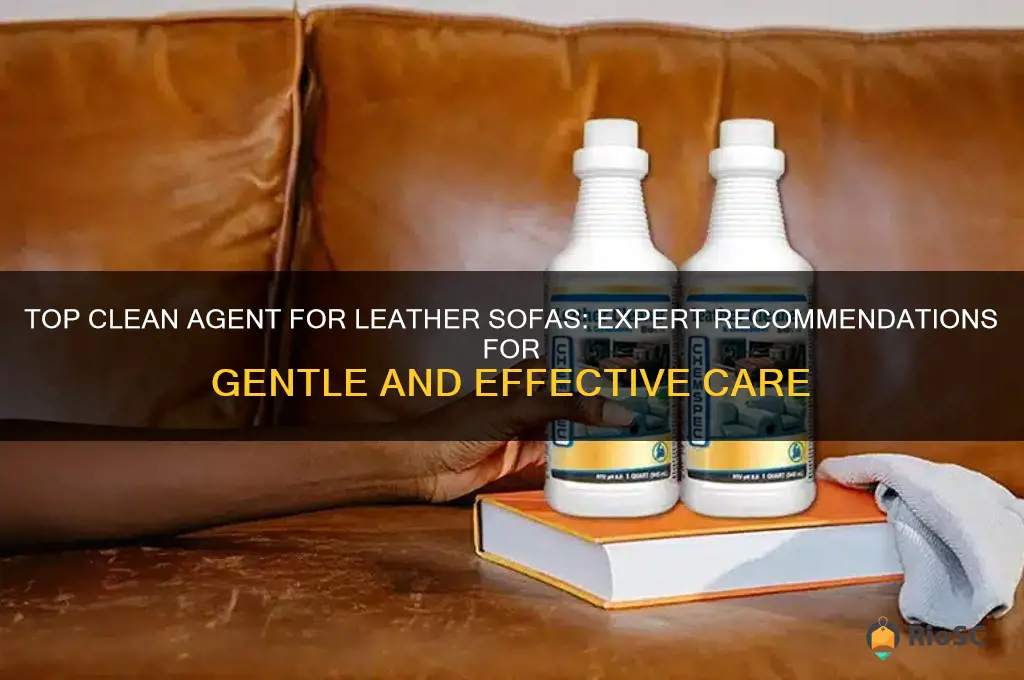 best clean agent for lether sofa