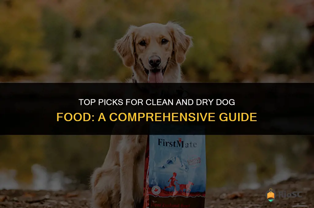 best clean dry dog food