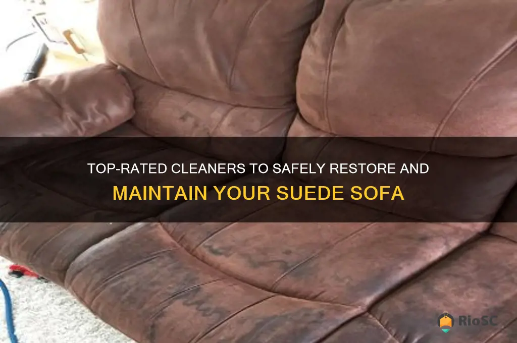best cleaner for suede sofa