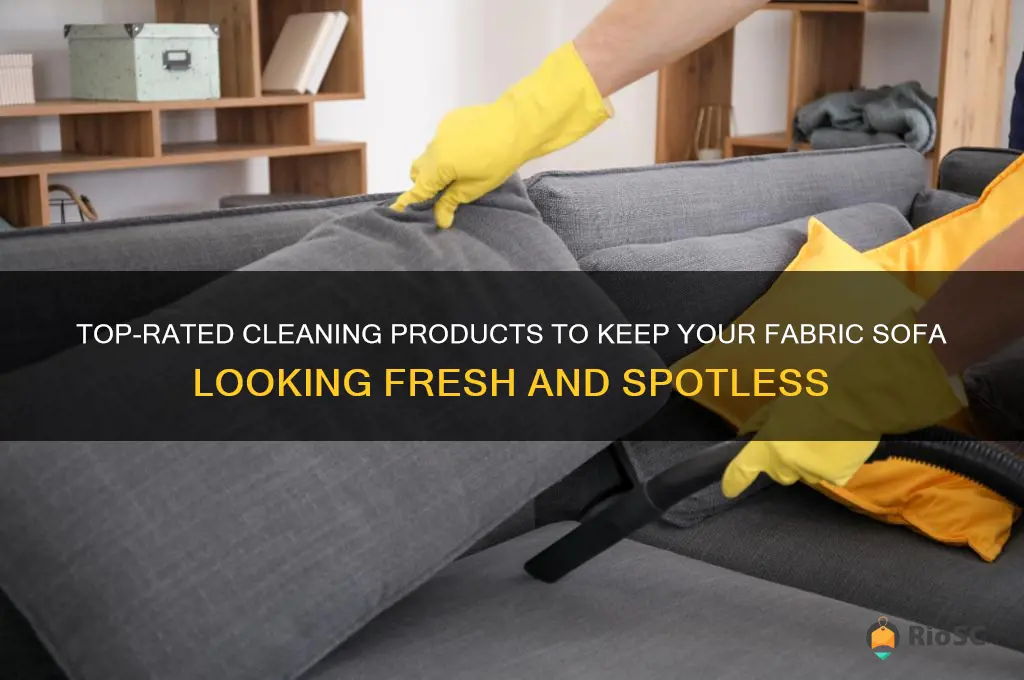 best cleaning products for fabric sofa