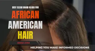 Clear Hair Gloss: The Secret to Glossy, Healthy African American Hair