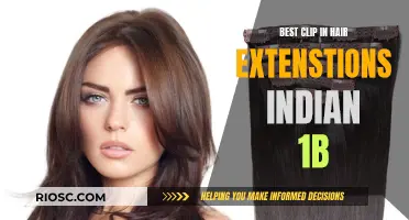 Ultimate Indian Clip-In Hair Extensions: Achieving Luxurious 1B Locks