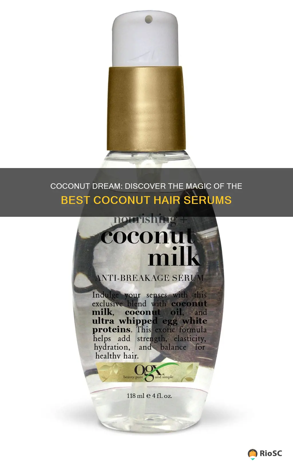 best coconut hair serum