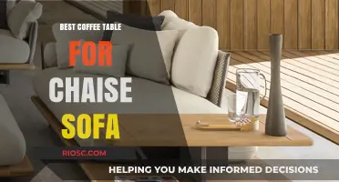Elegant Coffee Table Pairings: Perfect Matches for Your Chaise Sofa