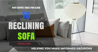 Perfect Pairing: Top Coffee Tables for Reclining Sofa Comfort
