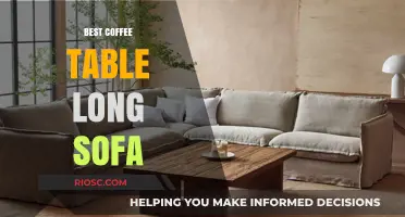 Elegant Coffee Table Ideas to Complement Your Long Sofa for a Stylish Living Space