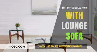 Stylish Coffee Tables to Complement Your Lounge Sofa: Top Picks for Every Aesthetic