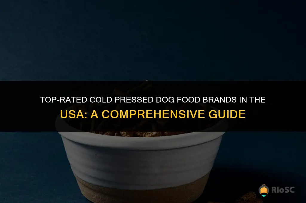 best cold pressed dog food usa