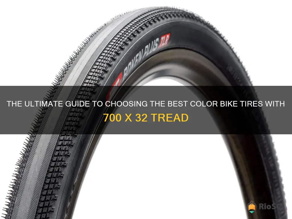 best color bike tires with tread 700 x 32