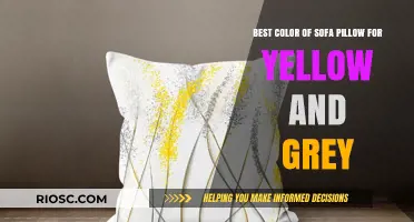 Perfect Pillow Pairings: Ideal Sofa Pillow Colors to Complement Yellow and Grey Interiors