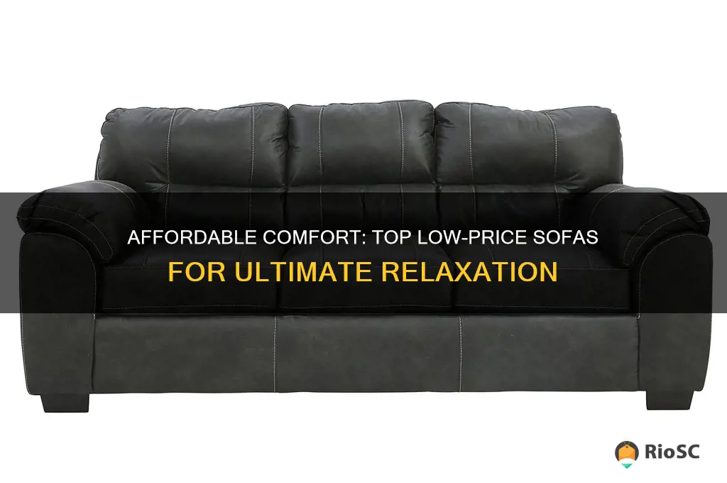 best comfortable low price sofa