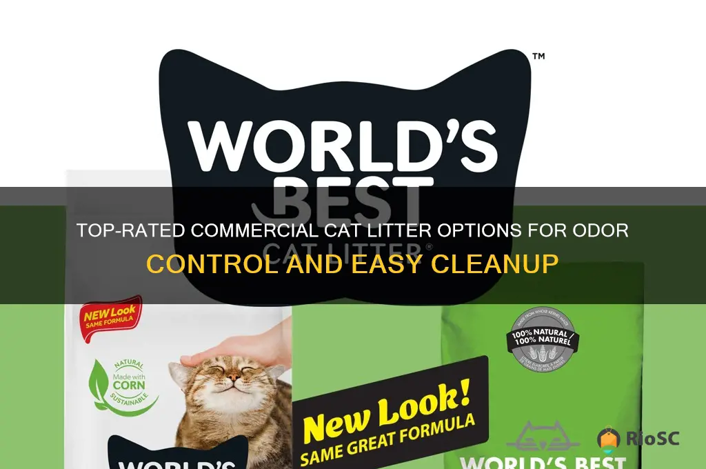 best commercial cat litter