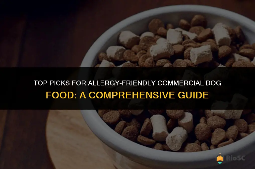 best commercial dog food for allergies
