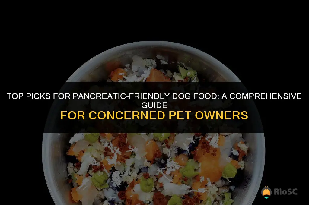 best commercial dog food for dogs with pancreatitis