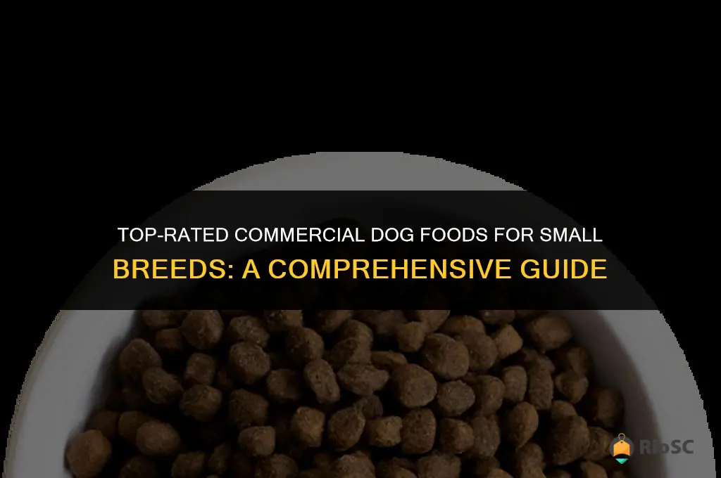 best commercial dog food for small dogs