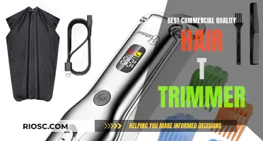 Top-Tier Trimming: Commercial-Grade Hair Trimmers for the Ultimate Cut