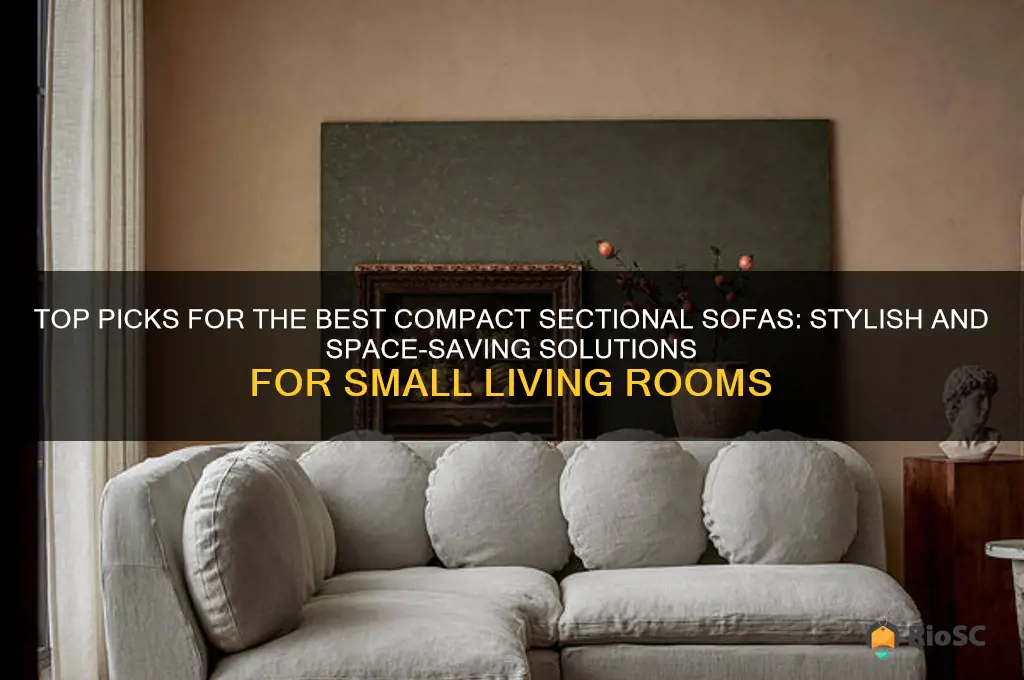 Photo inspiration: Visual Reference: Top Picks For The Best Compact Sectional Sofas Stylish And