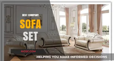 Luxury Meets Comfort: Discover the Best Company Sofa Sets for Your Living Space