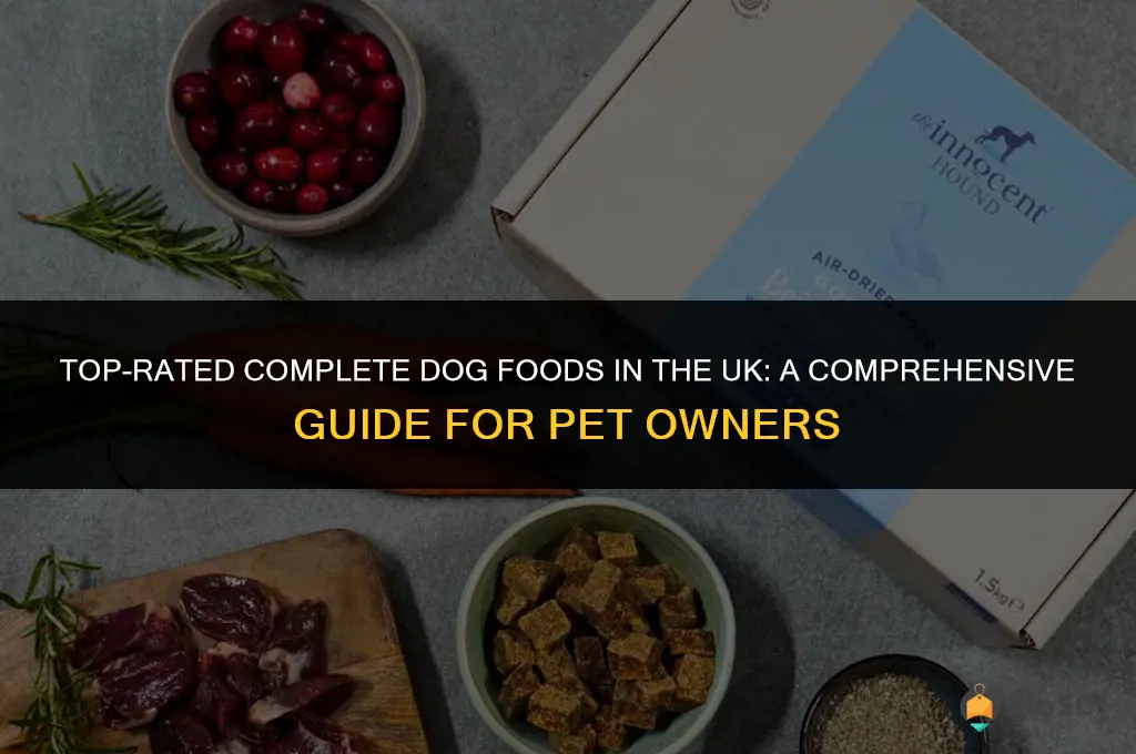best complete dog food uk