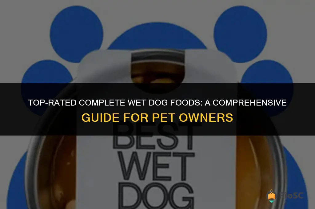 best complete wet dog food