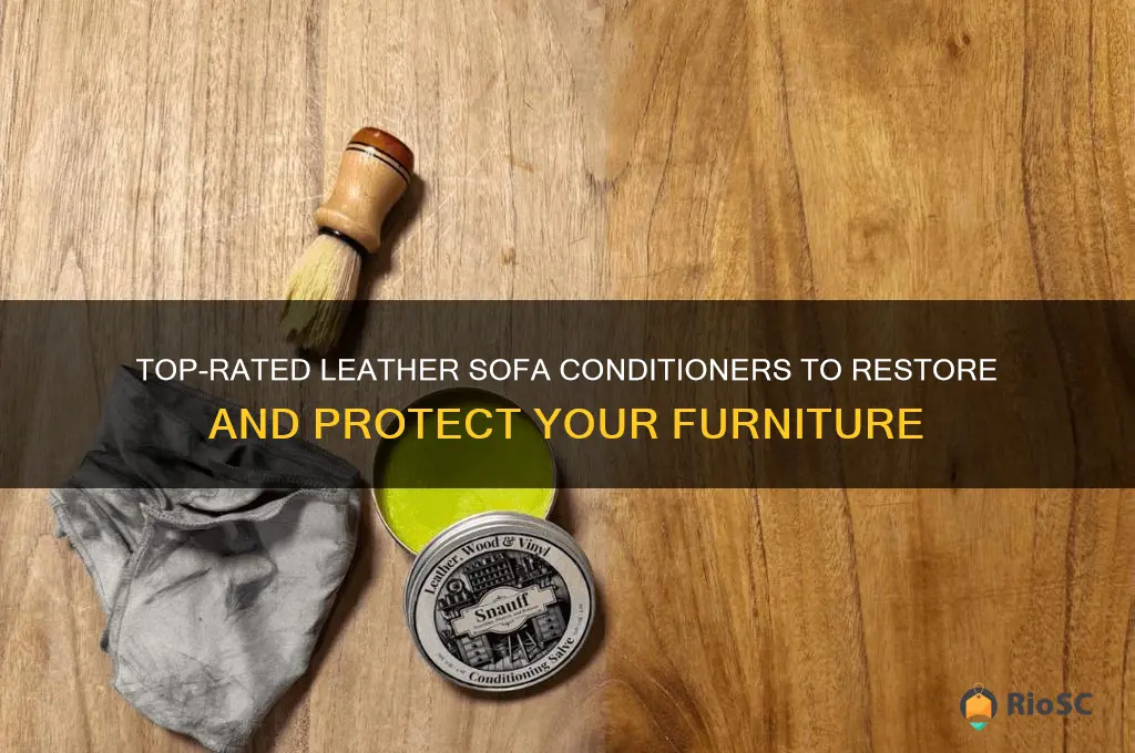 best conditioner for leather sofa