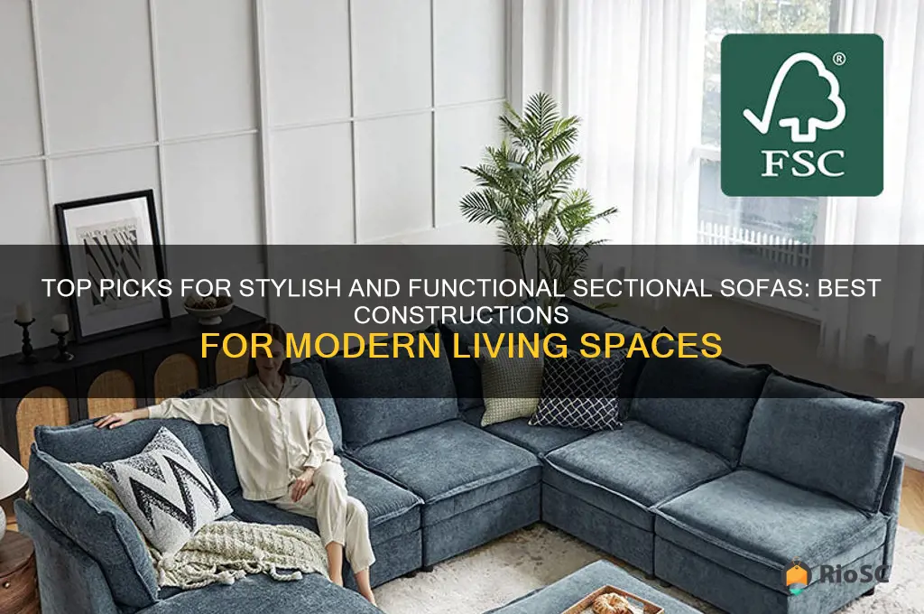 best constructions sectional sofa