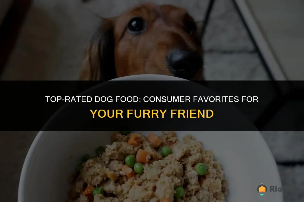 best consumer rated dog food