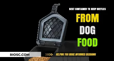Safeguard Your Pet's Meals: Top Container Picks to Keep Beetles Out of Dog Food