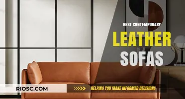 Luxurious Comfort Meets Modern Design: Top Contemporary Leather Sofas for Your Living Space