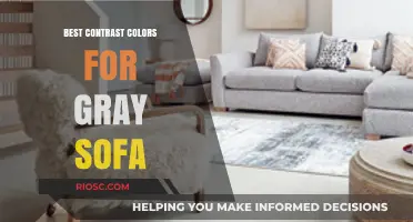 Perfect Pairings: Top Contrast Colors to Elevate Your Gray Sofa