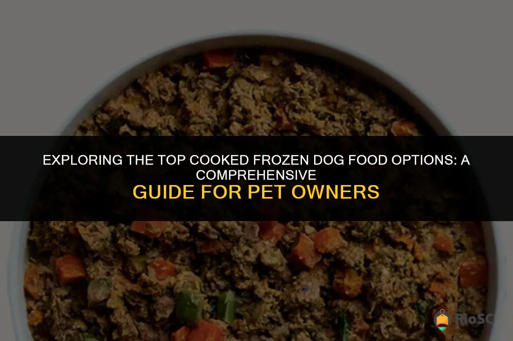 best cooked frozen dog food