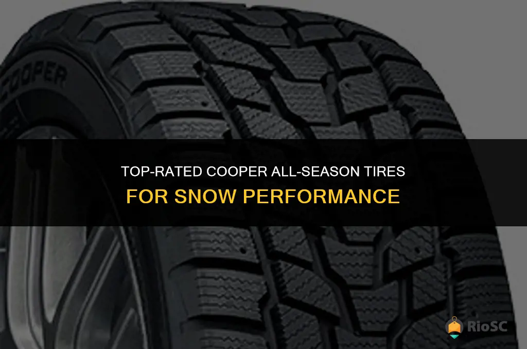best cooper all season tires for snow
