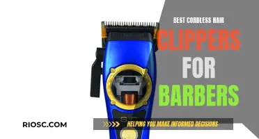 Ultimate Cordless Convenience: Professional Hair Clippers for Modern Barbers