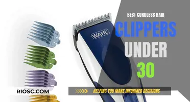 Cordless Convenience: Top Hair Clippers Under $30