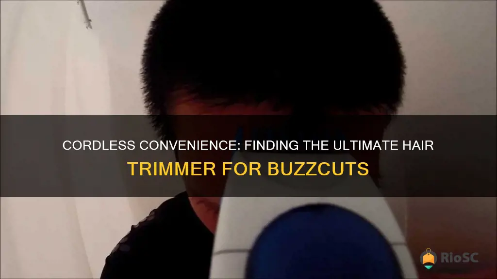 best cordless hair trimmer for buzzcut