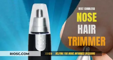 Ultimate Freedom: Going Cordless for Nose Hair Trimming