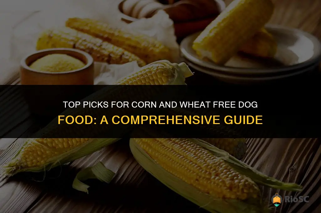 best corn and wheat free dog food