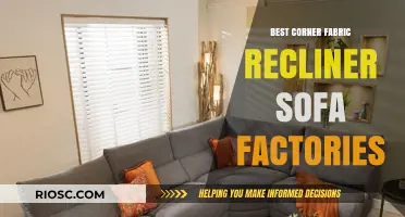 Top-Rated Corner Fabric Recliner Sofa Factories: Quality, Comfort, and Style Combined