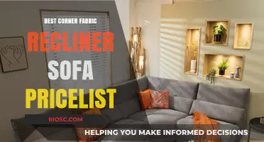 Ultimate Guide to the Best Corner Fabric Recliner Sofa Prices: Top Deals and Value Picks