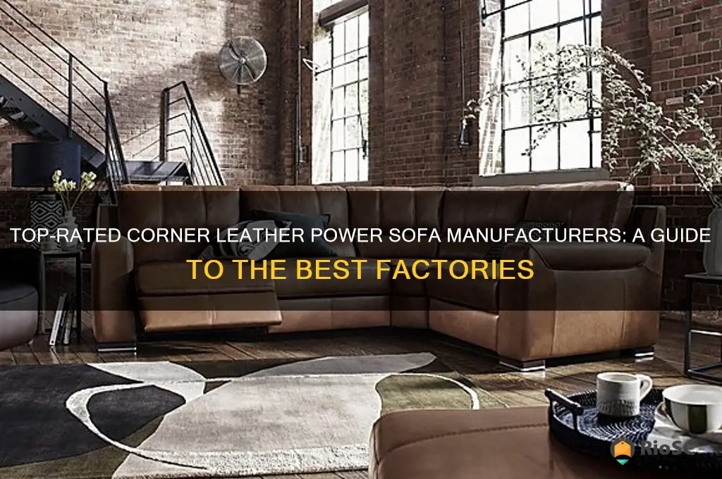 best corner leather power sofa factories