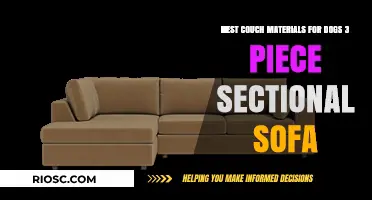 Pet-Friendly Comfort: Top Couch Materials for Dog Owners with 3-Piece Sectional Sofas